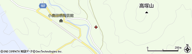 大分県日田市源栄町皿山173周辺の地図