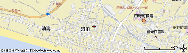 高知県安芸郡田野町2254周辺の地図