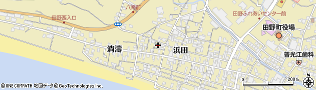 高知県安芸郡田野町2374周辺の地図