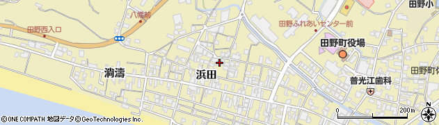 高知県安芸郡田野町2246周辺の地図