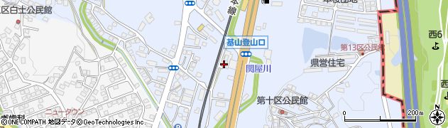 佐賀県三養基郡基山町小倉1036-1周辺の地図