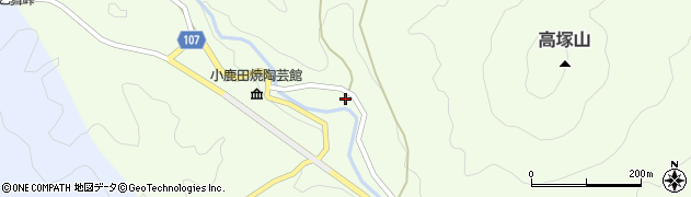 大分県日田市小野155周辺の地図