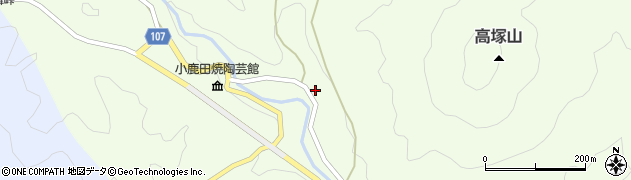 大分県日田市源栄町皿山174周辺の地図