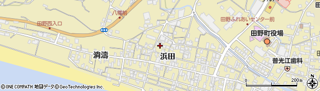高知県安芸郡田野町2350周辺の地図