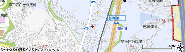 佐賀県三養基郡基山町小倉1053-10周辺の地図
