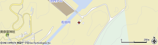 水資源機構（独立行政法人）　朝倉総合事業所寺内ダム管理所周辺の地図