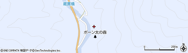 福岡県東峰村（朝倉郡）小石原鼓周辺の地図