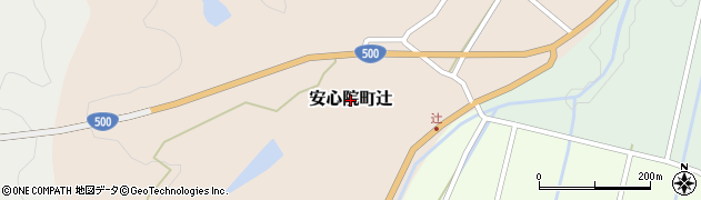 大分県宇佐市安心院町辻周辺の地図