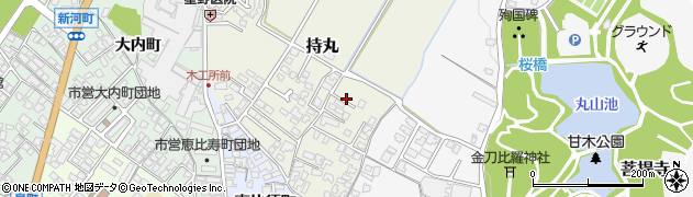 福岡県朝倉市持丸398周辺の地図