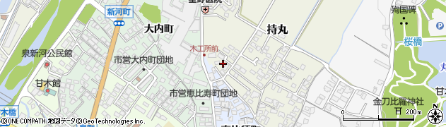 福岡県朝倉市持丸436周辺の地図