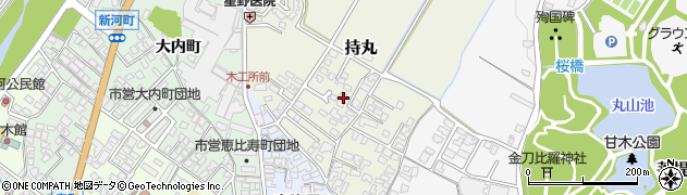 福岡県朝倉市持丸380周辺の地図