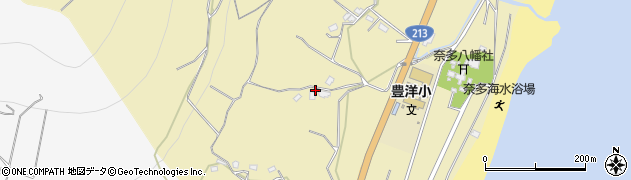 大分県杵築市奈多143周辺の地図