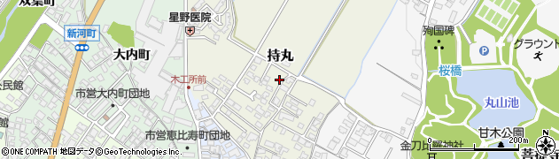 福岡県朝倉市持丸378周辺の地図