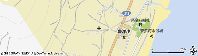 大分県杵築市奈多142周辺の地図