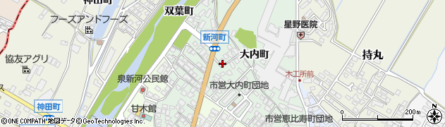 福岡県朝倉市甘木2119周辺の地図