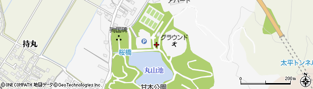 福岡県朝倉市菩提寺316周辺の地図