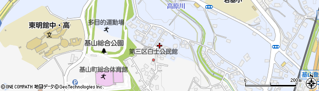 佐賀県三養基郡基山町小倉1087-8周辺の地図