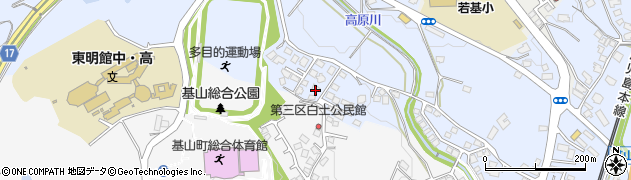 佐賀県三養基郡基山町小倉1087-7周辺の地図