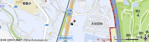 佐賀県三養基郡基山町小倉1642-8周辺の地図