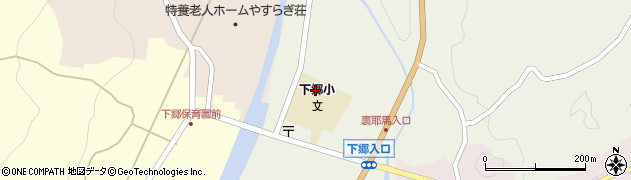中津市立下郷小学校周辺の地図