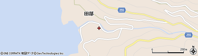 愛媛県西宇和郡伊方町田部843周辺の地図