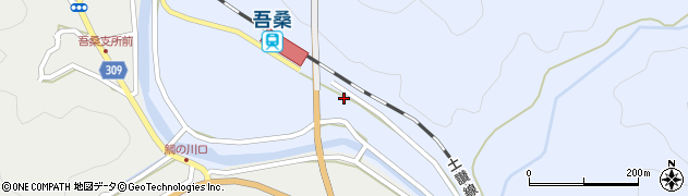 高知県須崎市吾井郷甲周辺の地図