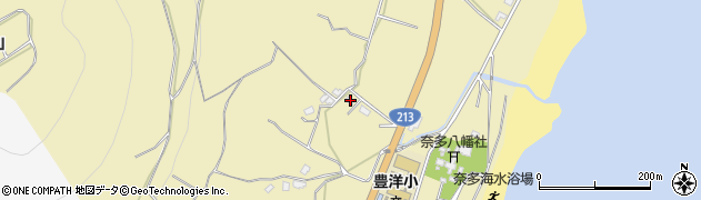 大分県杵築市奈多299周辺の地図