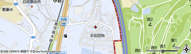 佐賀県三養基郡基山町小倉1673-83周辺の地図