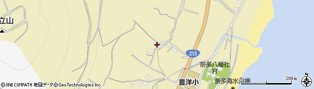 大分県杵築市奈多135周辺の地図