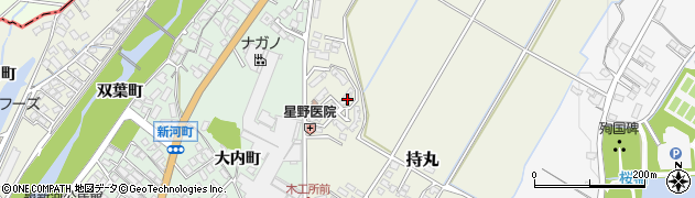 福岡県朝倉市持丸453周辺の地図