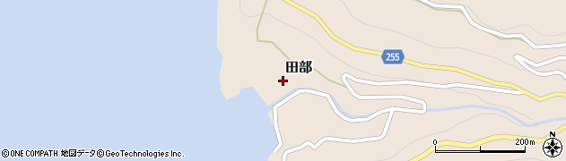 愛媛県西宇和郡伊方町田部2128周辺の地図