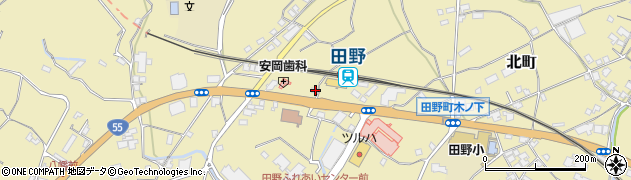 高知県安芸郡田野町1438周辺の地図