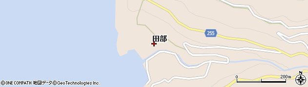 愛媛県西宇和郡伊方町田部2132周辺の地図