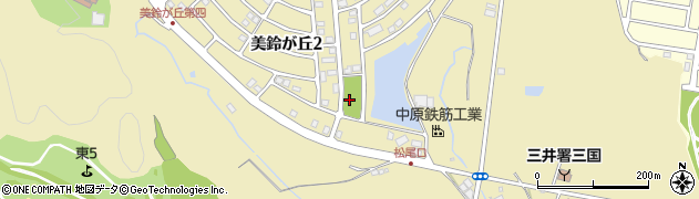 北松尾口公園周辺の地図