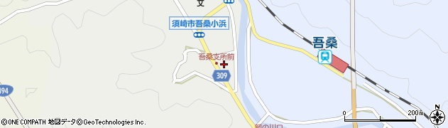 吉永理容所周辺の地図