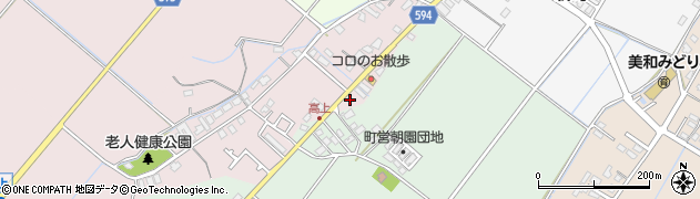 福岡県朝倉郡筑前町高上54周辺の地図