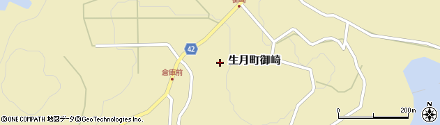 長崎県平戸市生月町御崎周辺の地図