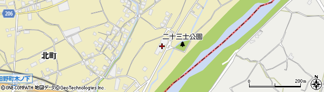 高知県安芸郡田野町636周辺の地図