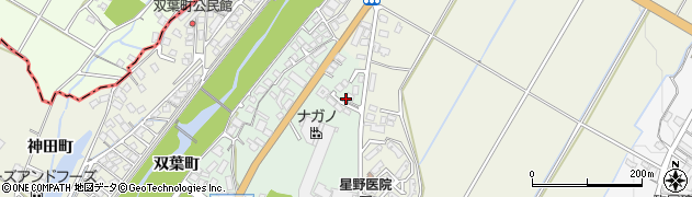 福岡県朝倉市大内町2176周辺の地図
