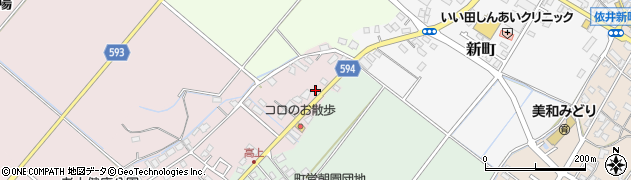 福岡県朝倉郡筑前町高上22周辺の地図