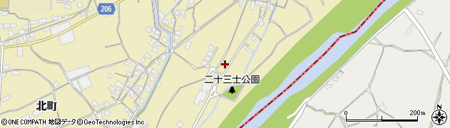 高知県安芸郡田野町255周辺の地図