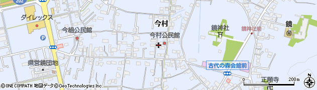 佐賀県唐津市鏡（今村）周辺の地図