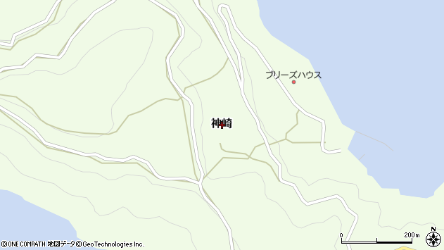 〒796-0613 愛媛県西宇和郡伊方町神崎の地図