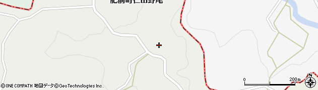 佐賀県唐津市肥前町仁田野尾1454周辺の地図
