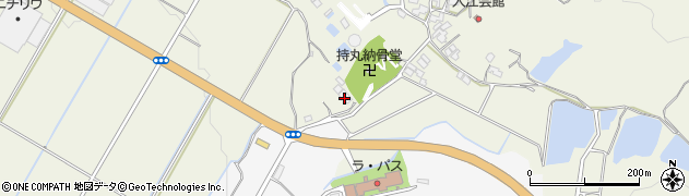 福岡県朝倉市持丸184周辺の地図