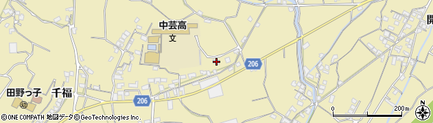 高知県安芸郡田野町1190-1周辺の地図
