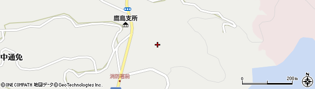 長崎県松浦市鷹島町中通免周辺の地図