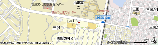 そば処武蔵 小郡店周辺の地図