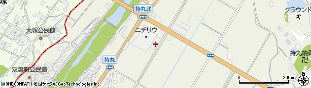 福岡県朝倉市持丸579周辺の地図
