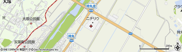 福岡県朝倉市持丸578周辺の地図